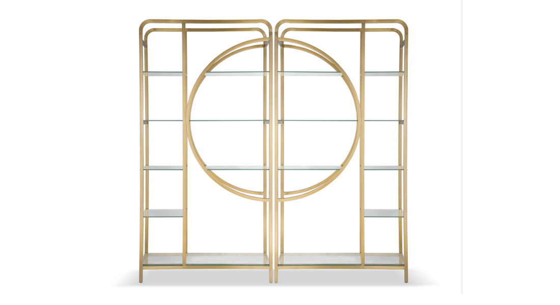 Metal and Glass Shelf Metal and Glass Shelf