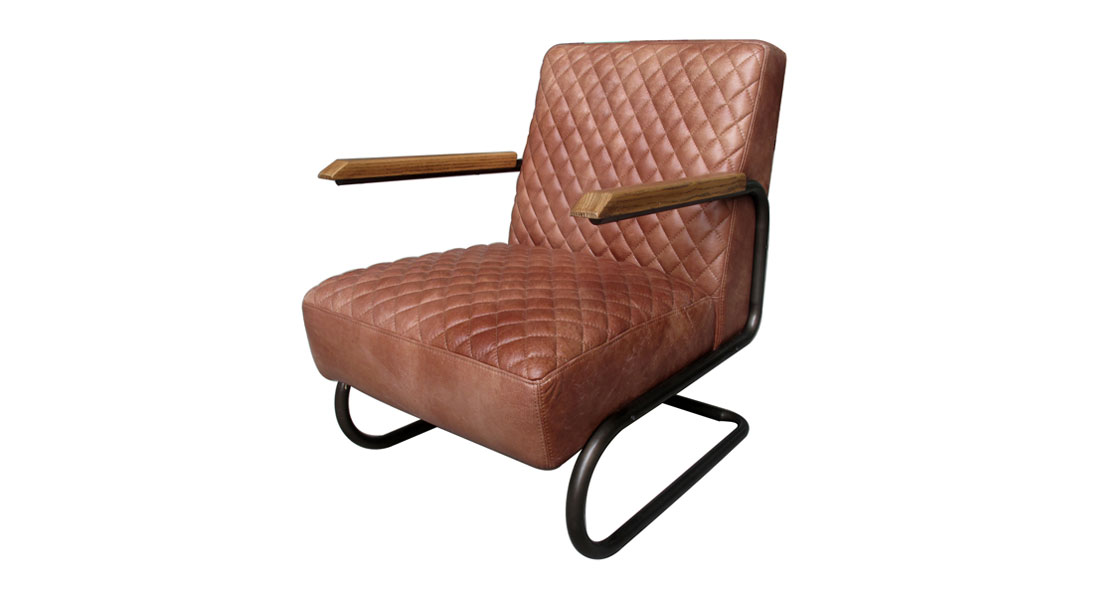 Vintage Style Leather Armchair Vintage Style Leather Armchair