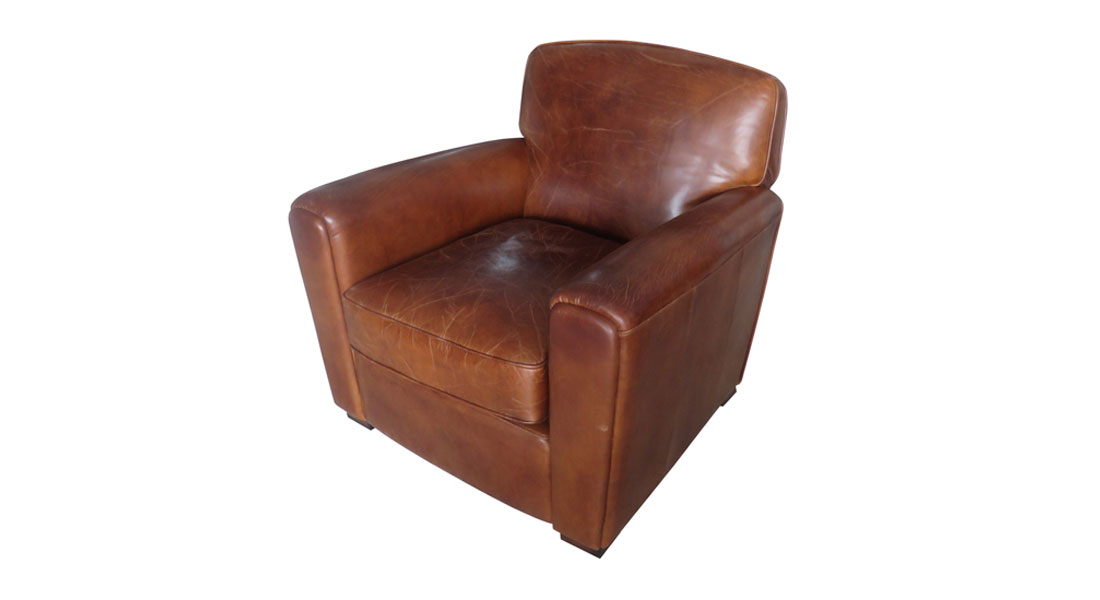 Vintage Leather Club Chair Vintage Leather Club Chair