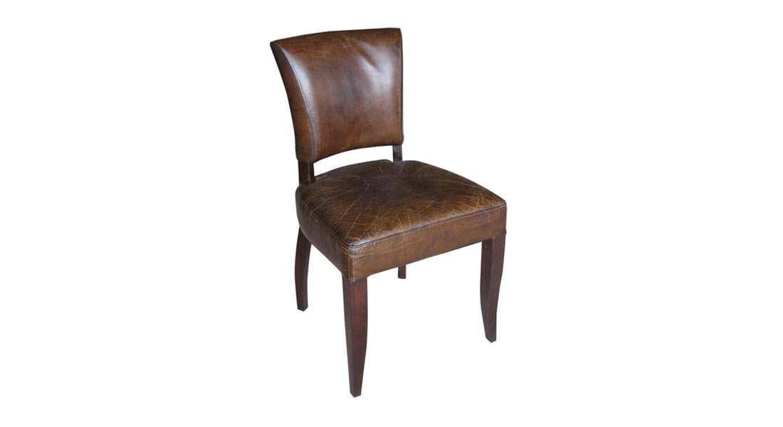 Classic Leather Restaurant Chair Classic Leather Restaurant Chair