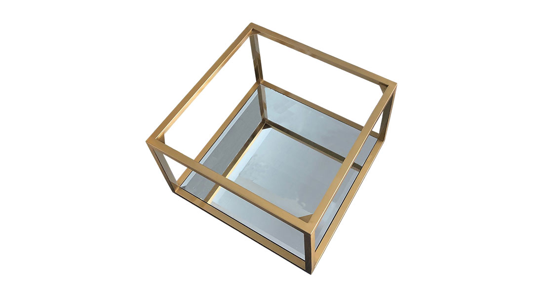 Metal Glass End Table Metal Glass End Table