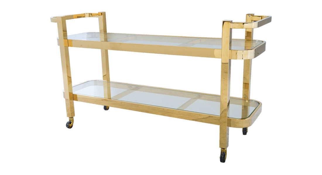 Metal & Glass Trolley Metal & Glass Trolley
