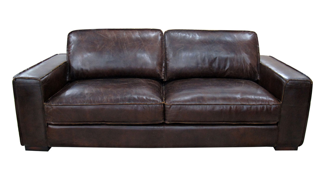 3 Seater Classic Leather Sofa 3 Seater Classic Leather Sofa