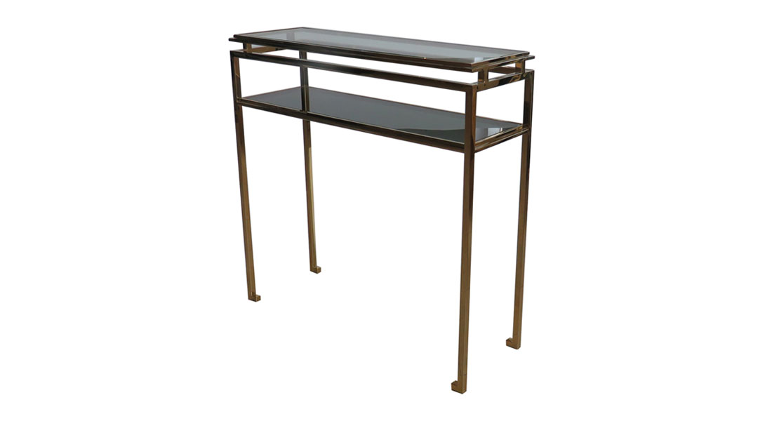 Metal Glass Console Table Metal Glass Console Table