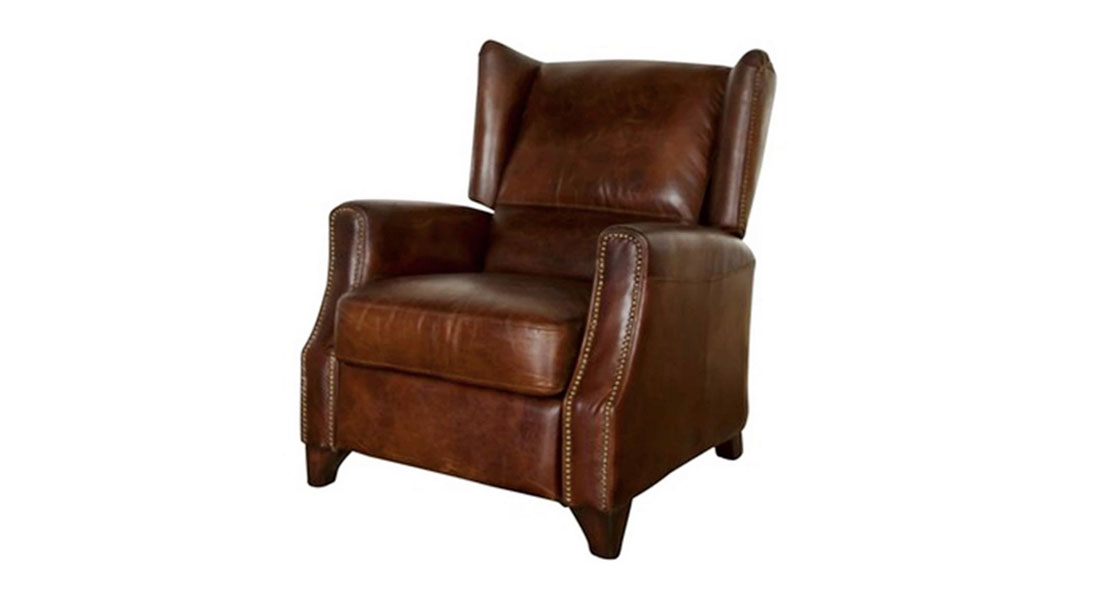 Classic Vintage Leather Recliner Chair Classic Vintage Leather Recliner Chair